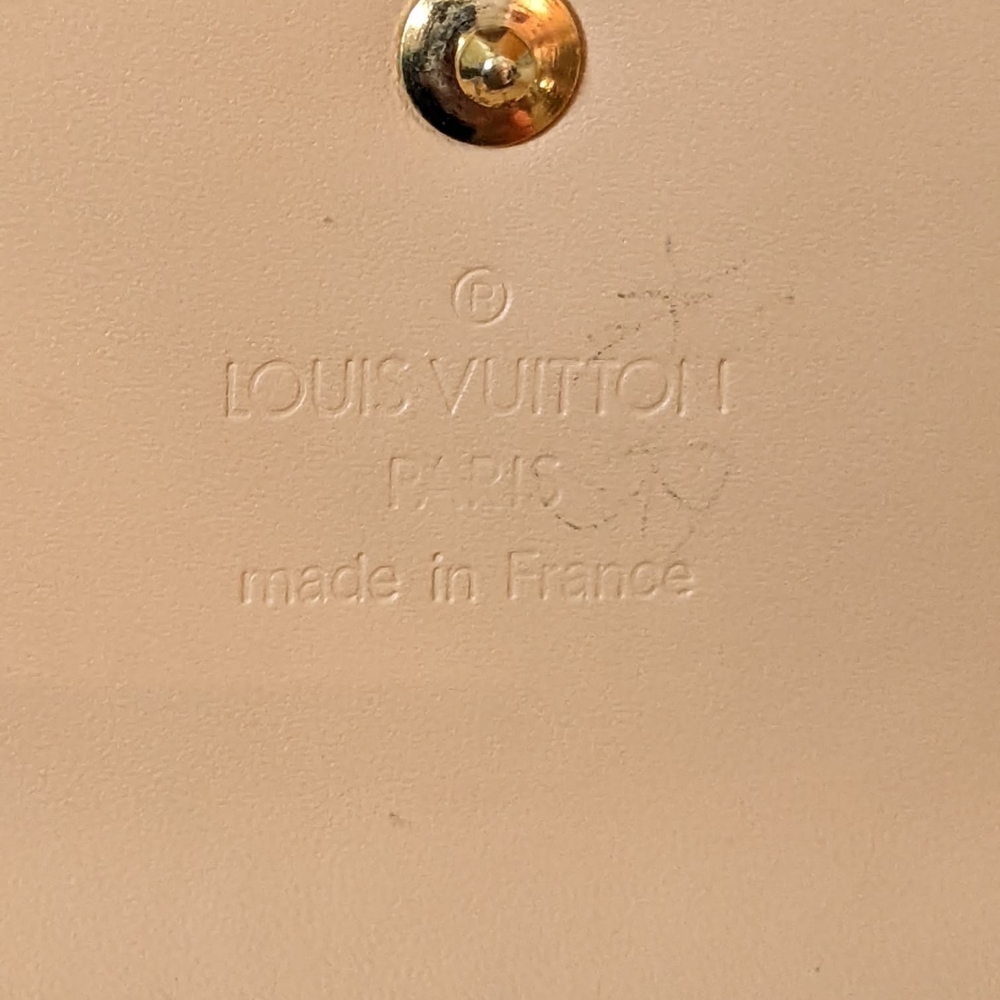 Authentic Louis Vuitton white multicolor Trifold  converted to crossbody - Picture 11 of 14